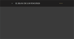 Desktop Screenshot of elblogdelosyogures.blogspot.com