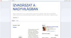 Desktop Screenshot of izvadasz-tastehunter.blogspot.com