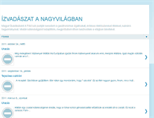 Tablet Screenshot of izvadasz-tastehunter.blogspot.com