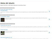 Tablet Screenshot of motosdelabuelo.blogspot.com