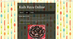 Desktop Screenshot of hasifayakun-kuihraya.blogspot.com