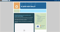 Desktop Screenshot of modelisme-train-miniature.blogspot.com