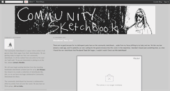 Desktop Screenshot of communitysketchbook.blogspot.com