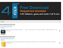 Tablet Screenshot of 4file.blogspot.com