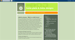 Desktop Screenshot of homeplansdesigns.blogspot.com
