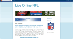 Desktop Screenshot of liveonlinenfl-tv.blogspot.com