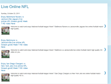 Tablet Screenshot of liveonlinenfl-tv.blogspot.com