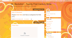Desktop Screenshot of mrbecksfort21.blogspot.com