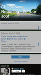 Mobile Screenshot of childabusereporting.blogspot.com