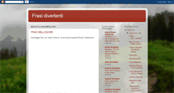 Desktop Screenshot of frasi-divertenti.blogspot.com