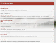 Tablet Screenshot of frasi-divertenti.blogspot.com