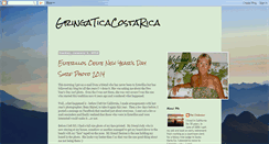 Desktop Screenshot of gringaticacostarica.blogspot.com