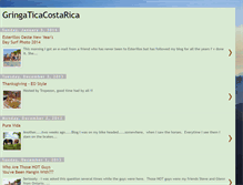 Tablet Screenshot of gringaticacostarica.blogspot.com