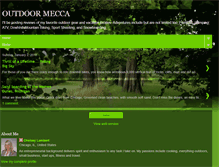 Tablet Screenshot of outdoormecca.blogspot.com