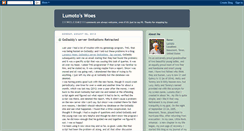 Desktop Screenshot of lumoto.blogspot.com