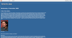 Desktop Screenshot of eclecticjazz.blogspot.com