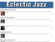 Tablet Screenshot of eclecticjazz.blogspot.com