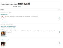 Tablet Screenshot of nina-robin.blogspot.com