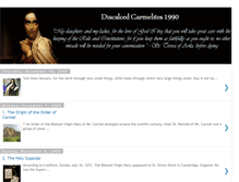 Tablet Screenshot of discalcedcarmelites1990.blogspot.com