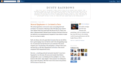 Desktop Screenshot of dustyrainbows.blogspot.com