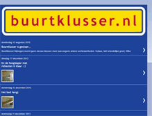 Tablet Screenshot of buurtklusser.blogspot.com