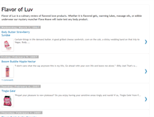 Tablet Screenshot of flavorofluv.blogspot.com