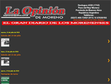 Tablet Screenshot of laopiniondemoreno.blogspot.com