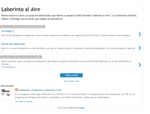 Tablet Screenshot of laberintoalaire.blogspot.com