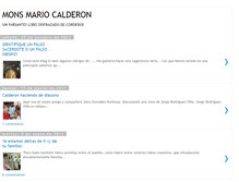 Tablet Screenshot of monsmariocalderon.blogspot.com