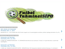 Tablet Screenshot of futboltahmincisipo.blogspot.com