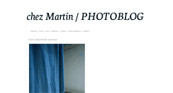 Desktop Screenshot of chezmartin.blogspot.com