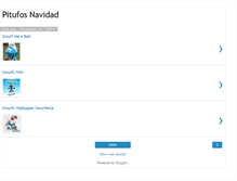 Tablet Screenshot of pitufosnavidad.blogspot.com