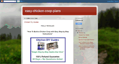 Desktop Screenshot of easy-chicken-coop.blogspot.com