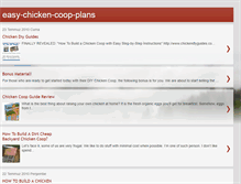 Tablet Screenshot of easy-chicken-coop.blogspot.com