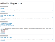 Tablet Screenshot of eddvedder.blogspot.com