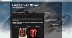 Desktop Screenshot of musicbayou.blogspot.com