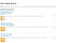 Tablet Screenshot of new-watch-brand.blogspot.com