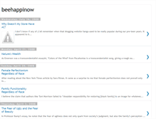Tablet Screenshot of beehappinow.blogspot.com