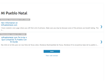 Tablet Screenshot of mi-pueblo-natal.blogspot.com