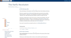 Desktop Screenshot of fanficrevolution.blogspot.com