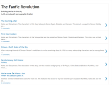 Tablet Screenshot of fanficrevolution.blogspot.com
