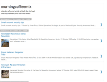 Tablet Screenshot of morningcoffeemix.blogspot.com