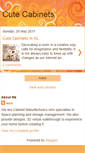 Mobile Screenshot of klcabinets.blogspot.com