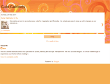 Tablet Screenshot of klcabinets.blogspot.com