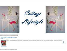 Tablet Screenshot of cottagelifestyle.blogspot.com