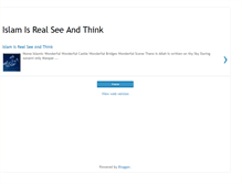 Tablet Screenshot of islam1234567.blogspot.com