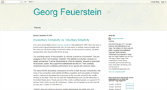 Desktop Screenshot of georgfeuerstein.blogspot.com