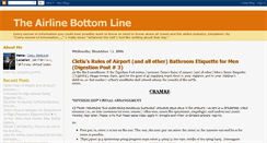 Desktop Screenshot of airlinebottomline.blogspot.com