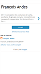 Mobile Screenshot of francoisandes.blogspot.com