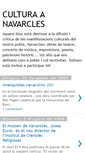 Mobile Screenshot of culturanavarcles.blogspot.com